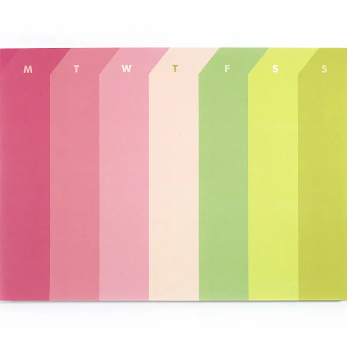 Palette Weekly Deskpad in La Vie En Rose by Paperways