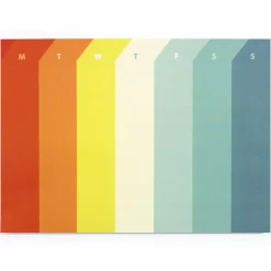 Palette Weekly Deskpad in Sound Of Music by Paperways