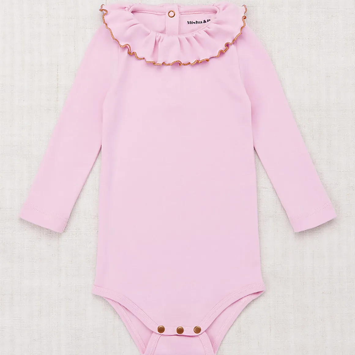 Paloma Onesie in Pink Lilac by Misha & Puff