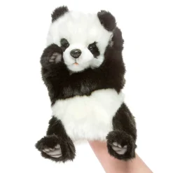 Panda Bear Hand Puppet (30cm) by Hansa