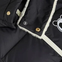 Panda Hooded Puffer Jacket by Mini Rodini