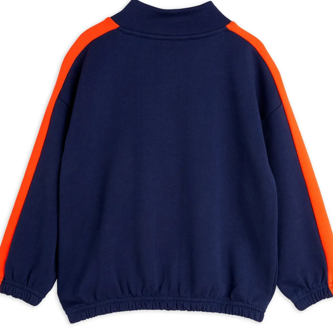 Panel Embroidered Sweatshirt in Blue by Mini Rodini