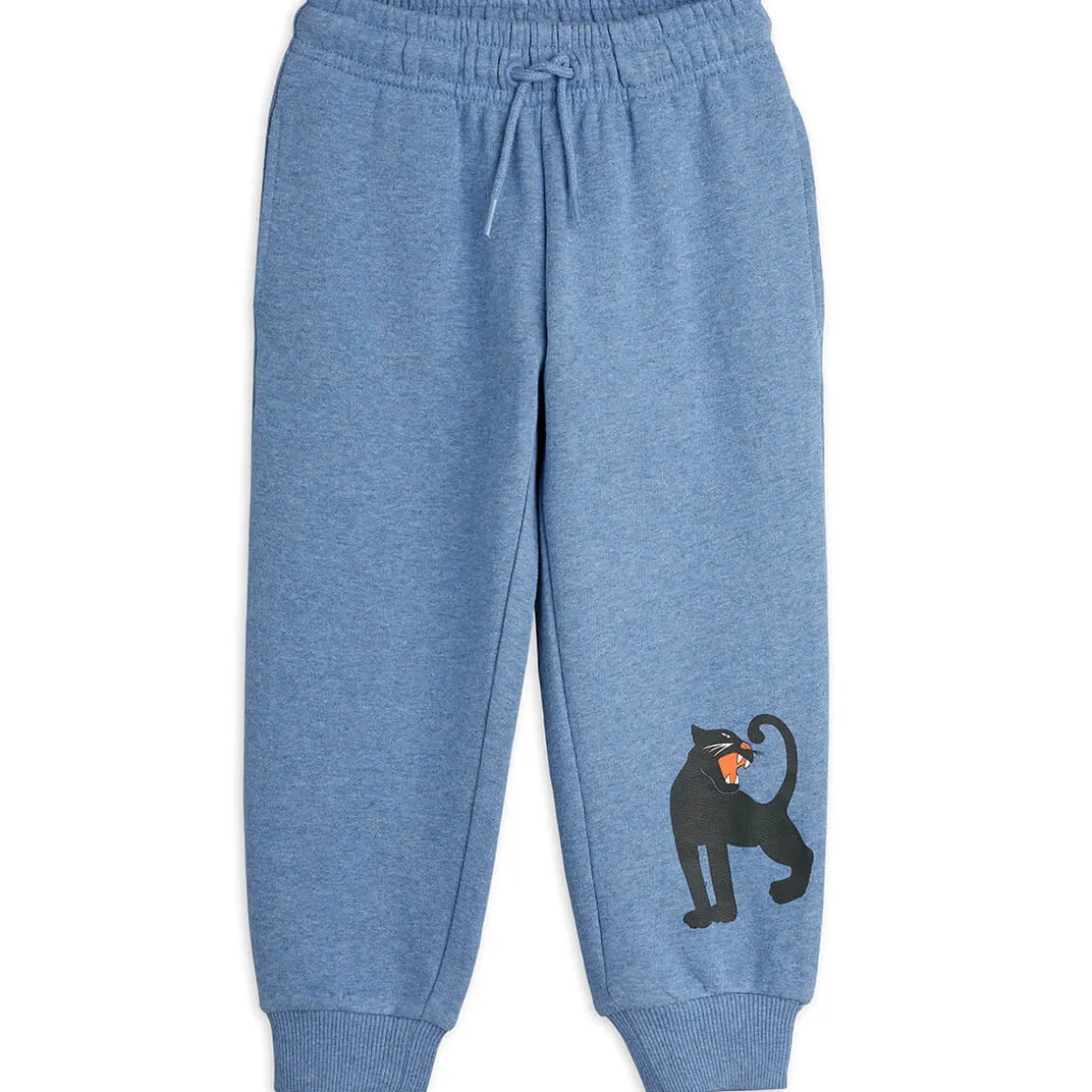 Panther Sweatpants in Blue by Mini Rodini