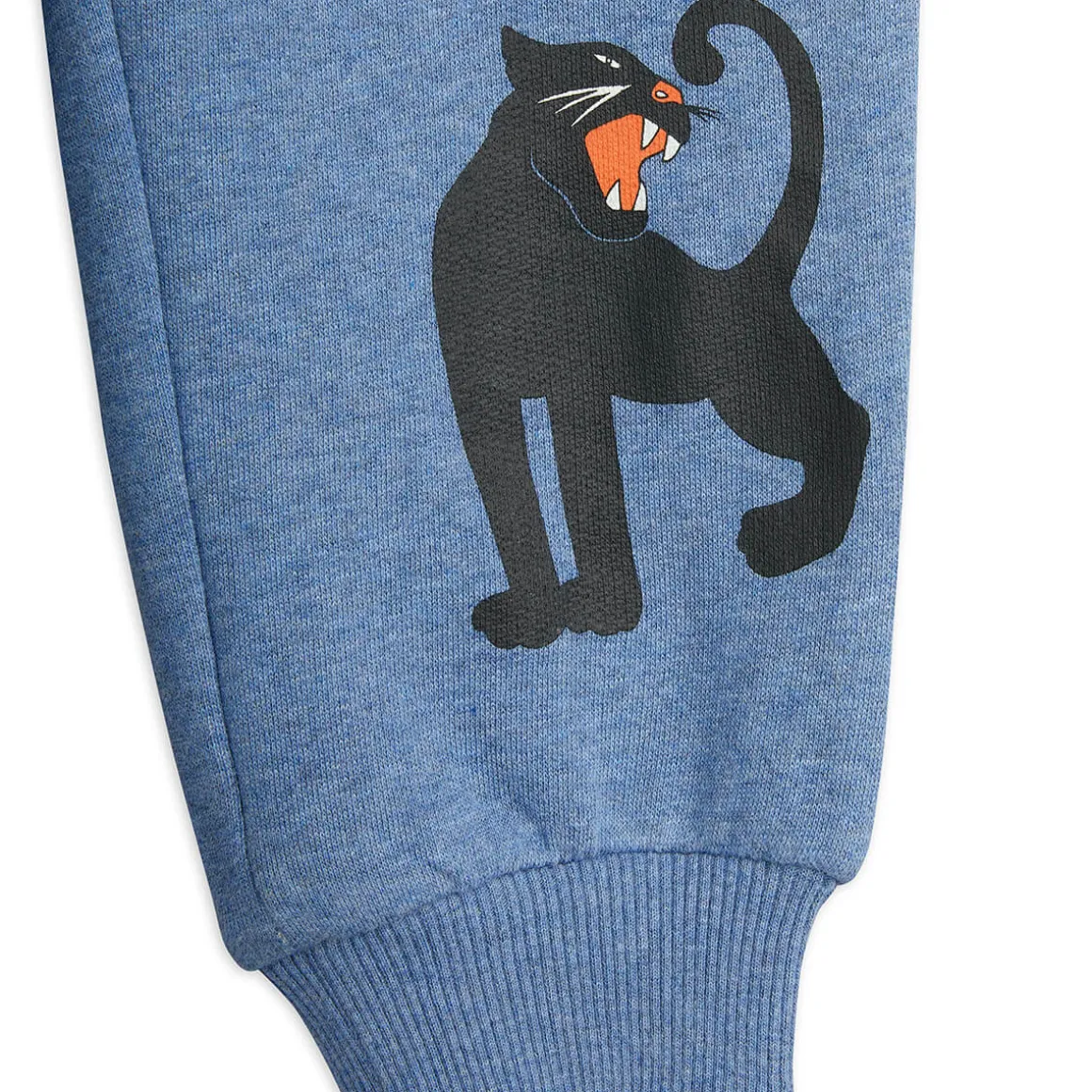 Panther Sweatpants in Blue by Mini Rodini