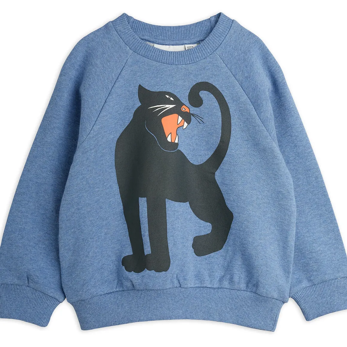 Panther Sweatshirt in Blue by Mini Rodini