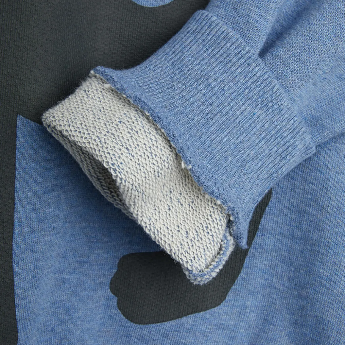 Panther Sweatshirt in Blue by Mini Rodini
