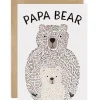 Papa Bear Greetings Card by LoveLight Paper