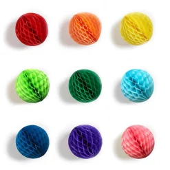 Paper Ball Decoration (10cm) in Various Colours by Petra Boase