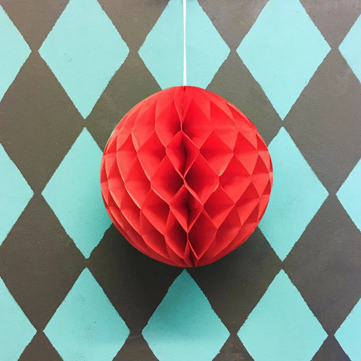 Paper Ball Decoration (10cm) in Various Colours by Petra Boase