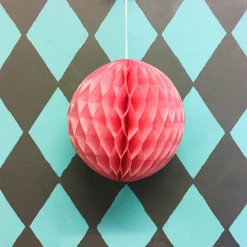 Paper Ball Decoration (10cm) in Various Colours by Petra Boase