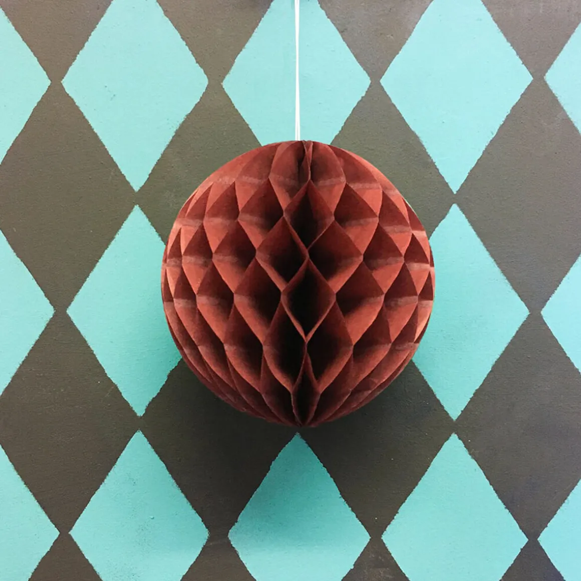 Paper Ball Decoration (10cm) in Various Colours by Petra Boase