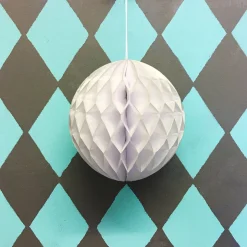 Paper Ball Decoration (10cm) in Various Colours by Petra Boase