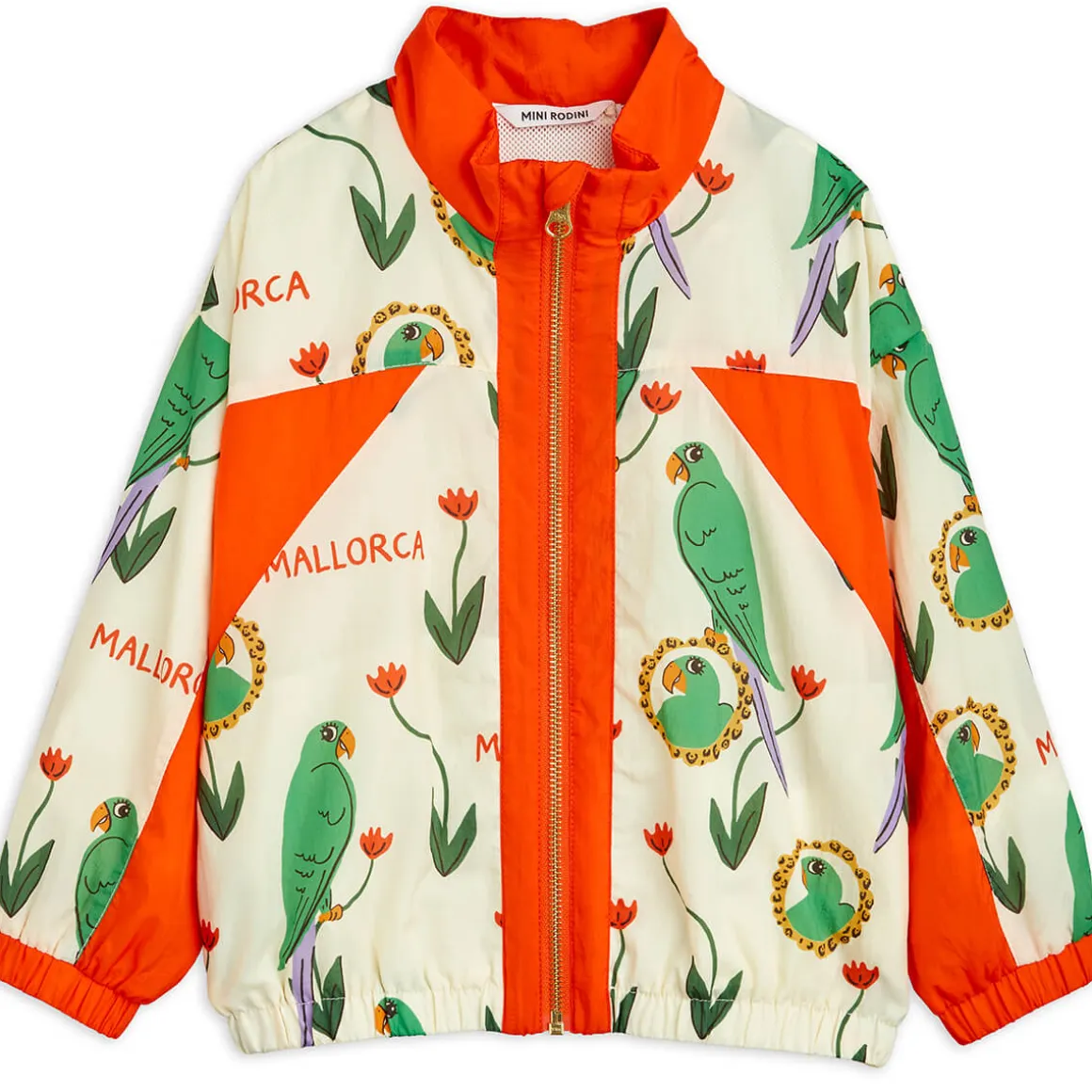 Parrots AOP Tracksuit Jacket by Mini Rodini