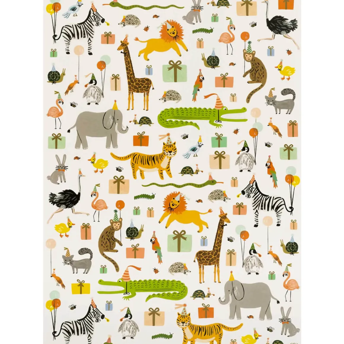 Party Animals Gift Wrap By Rifle Paper Co.