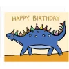 Party Dino Birthday Greetings Card by Alice Bowsher for Wrap