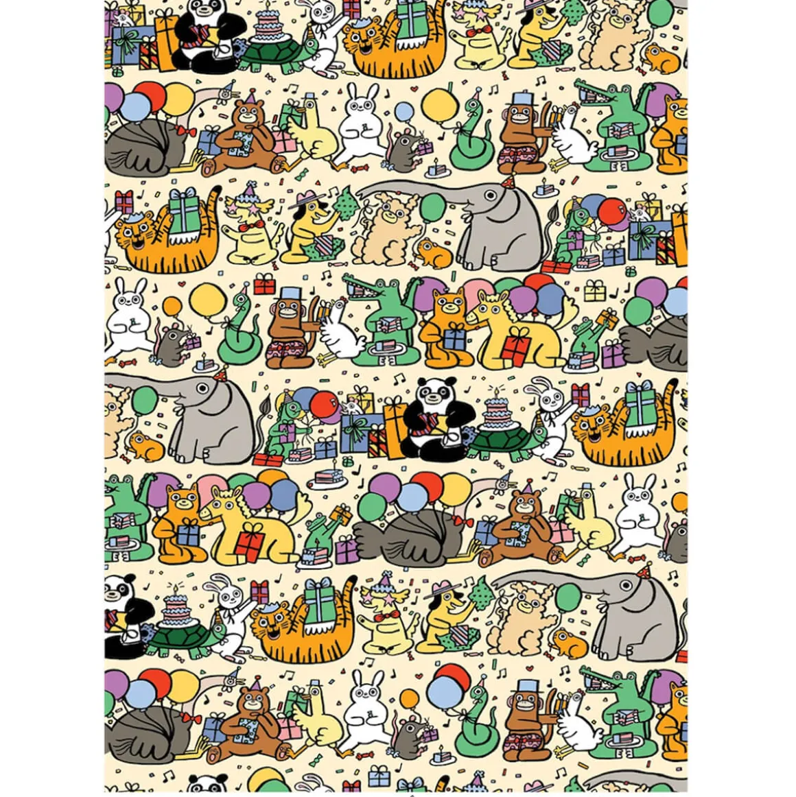 Pass The Parcel Gift Wrap by Alice Bowsher for Wrap