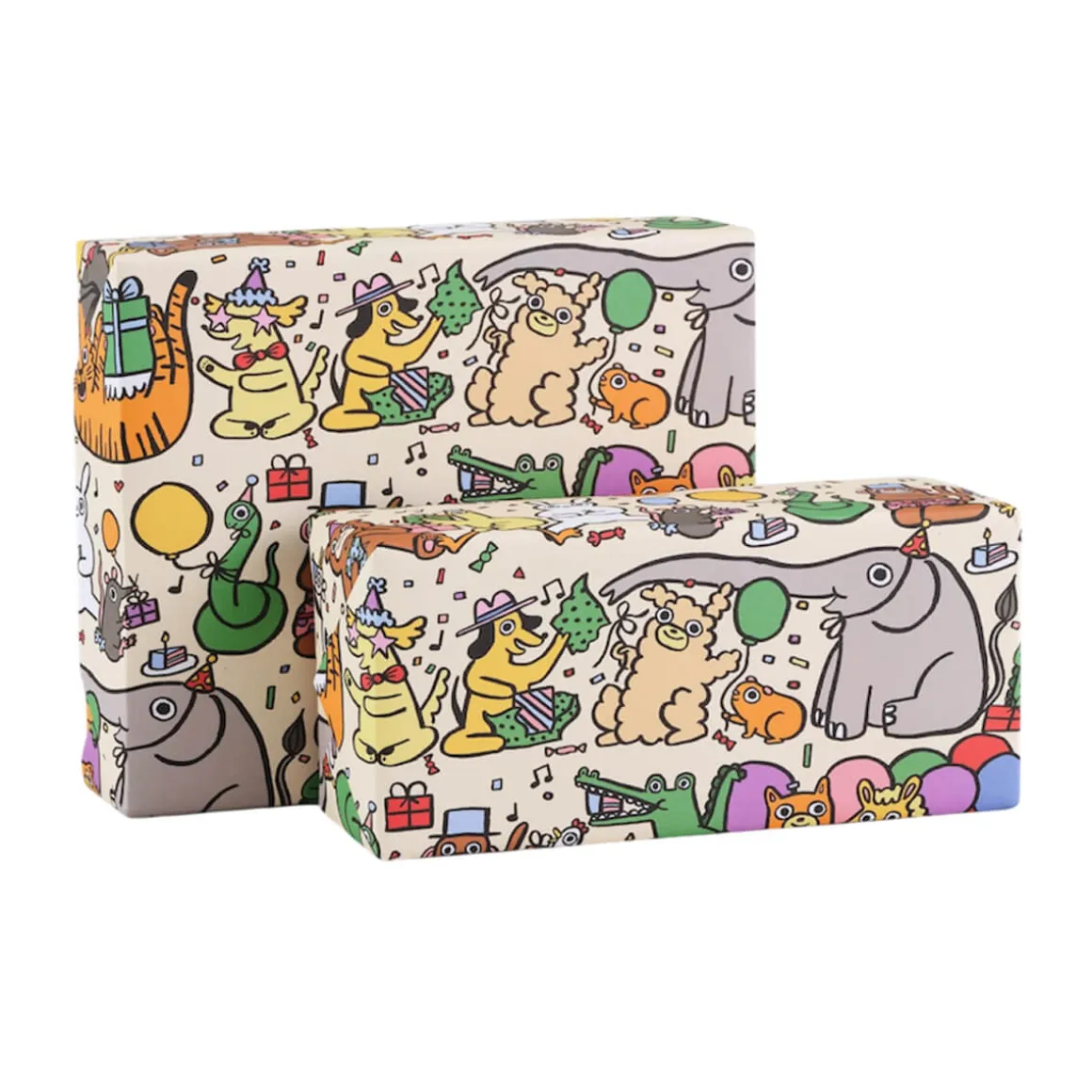 Pass The Parcel Gift Wrap by Alice Bowsher for Wrap