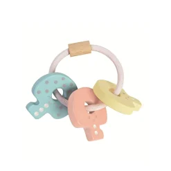 Pastel Baby Key Rattle by PlanToys
