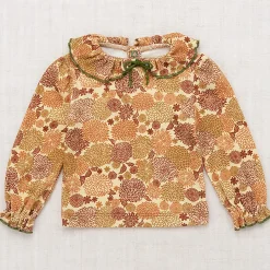 Pattie Baby Top in Acorn Chrysanthemum by Misha & Puff