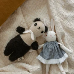 PDC Bear in Cream / Black by Polka Dot Club