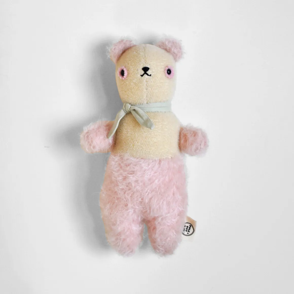 PDC Bear in Cream / Pink by Polka Dot Club