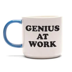 Peanuts Genius At Work Mug by Magpie