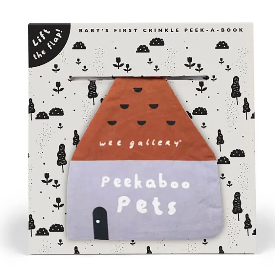 Peekaboo Pets: Baby's First Crinkle Peek-A-Book By Surya Sajnani