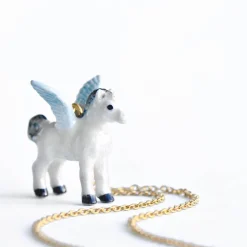 Pegasus Ceramic Pendant by Camp Hollow
