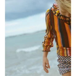 Peggy Top in Cedar Zigzag by Misha & Puff