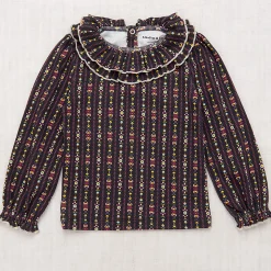 Peggy Top in Licorice Bohemia by Misha & Puff