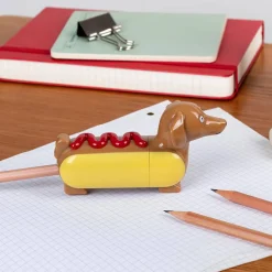 Pencil Sharpener Hot Dog by Rex London