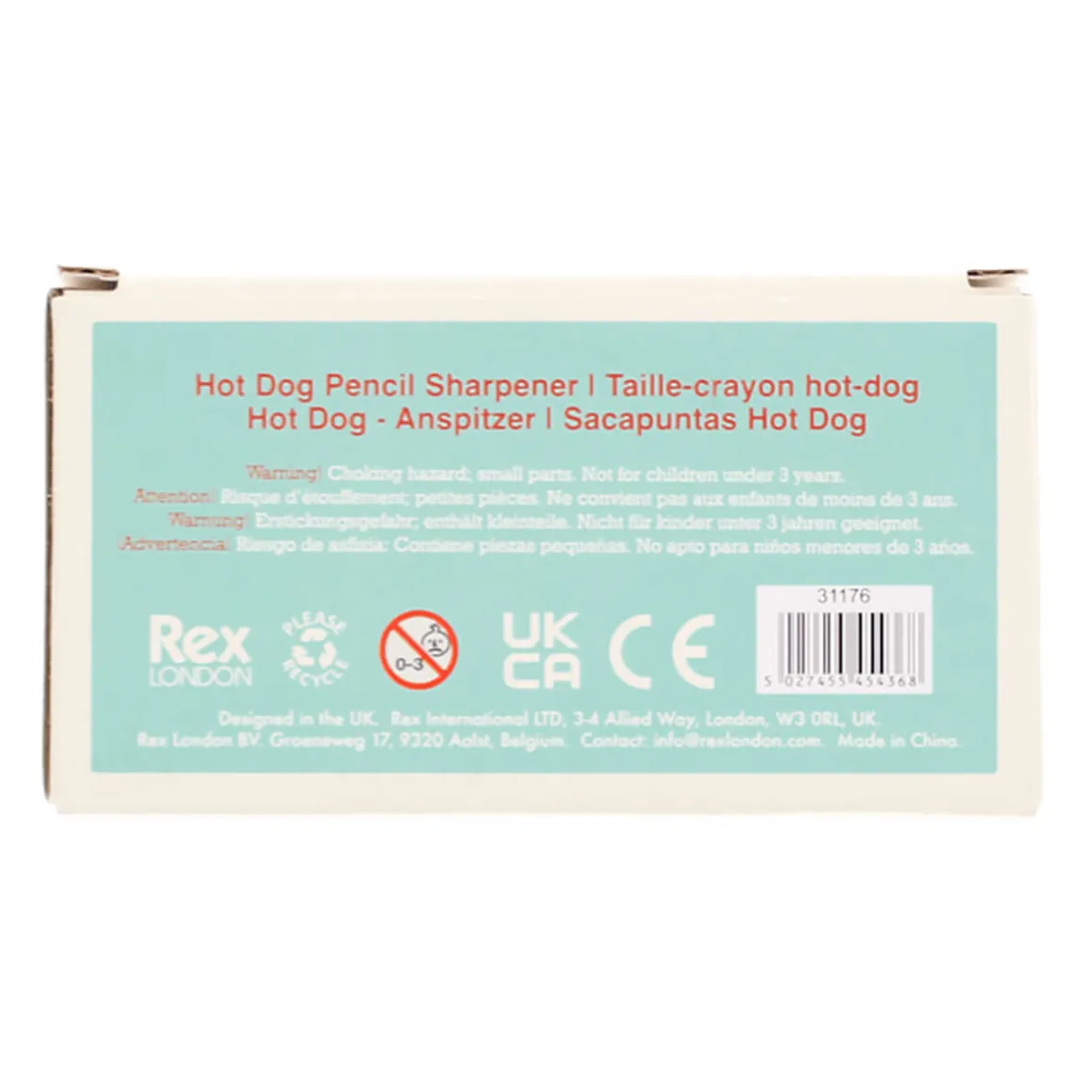 Pencil Sharpener Hot Dog by Rex London