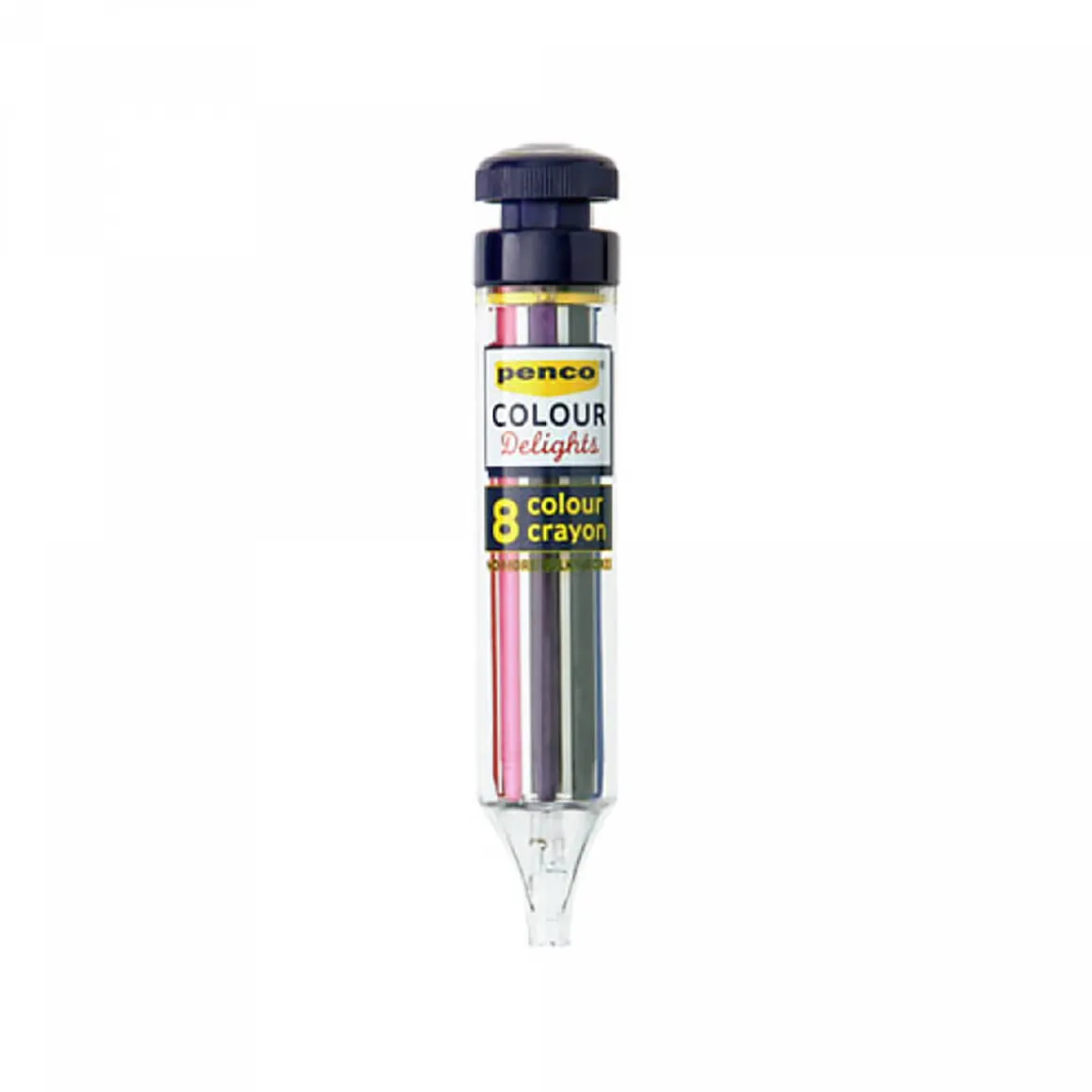 Penco 8 Colour Crayon (Various Colours) by Hightide Penco
