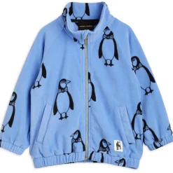 Penguin Fleece Jacket by Mini Rodini