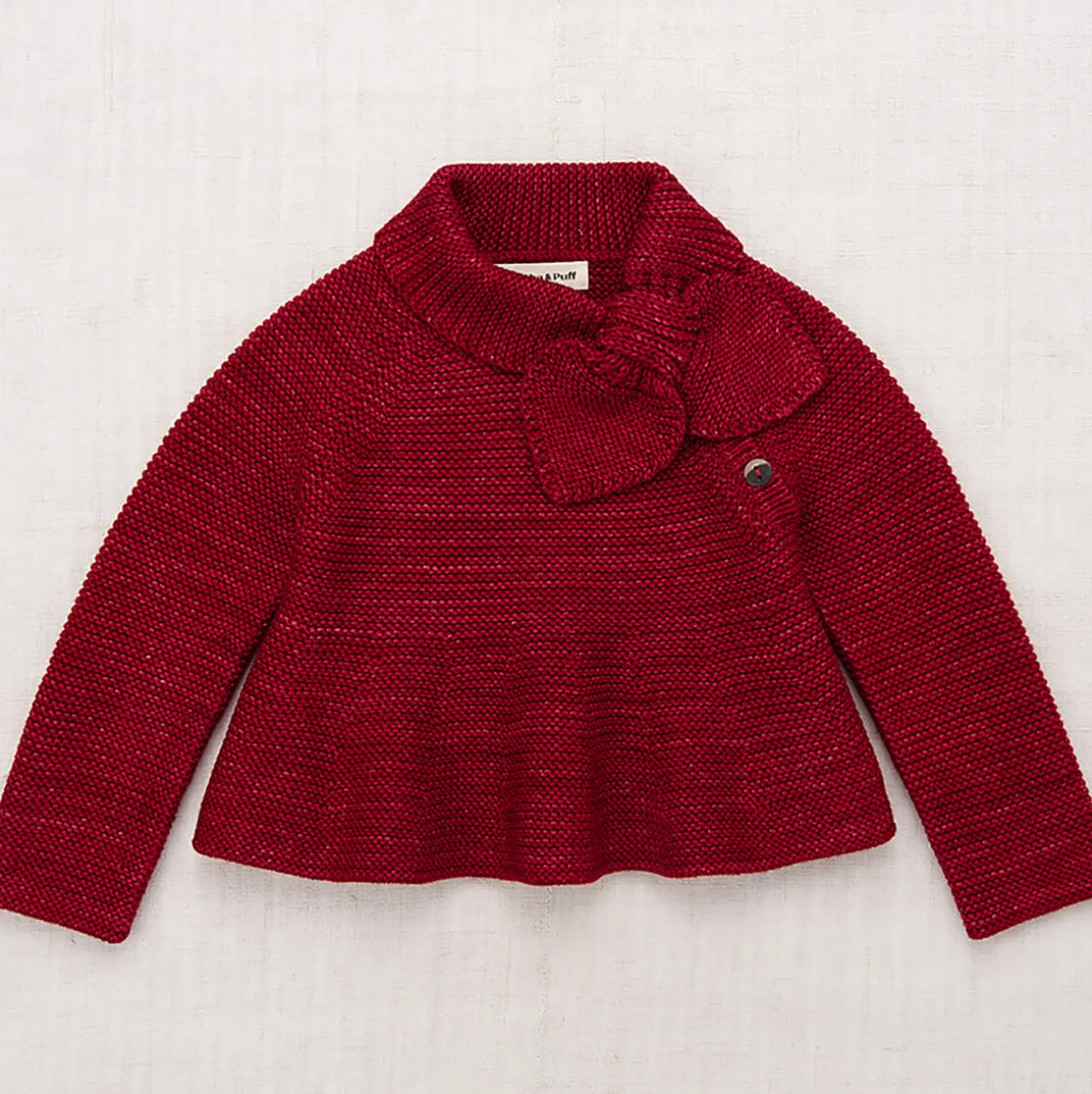 Peplum Scout Pullover in Berry by Misha & Puff - Last Ones In Stock - 6-8 Years