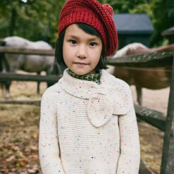 Peplum Scout Pullover in Lollipop Confetti by Misha & Puff