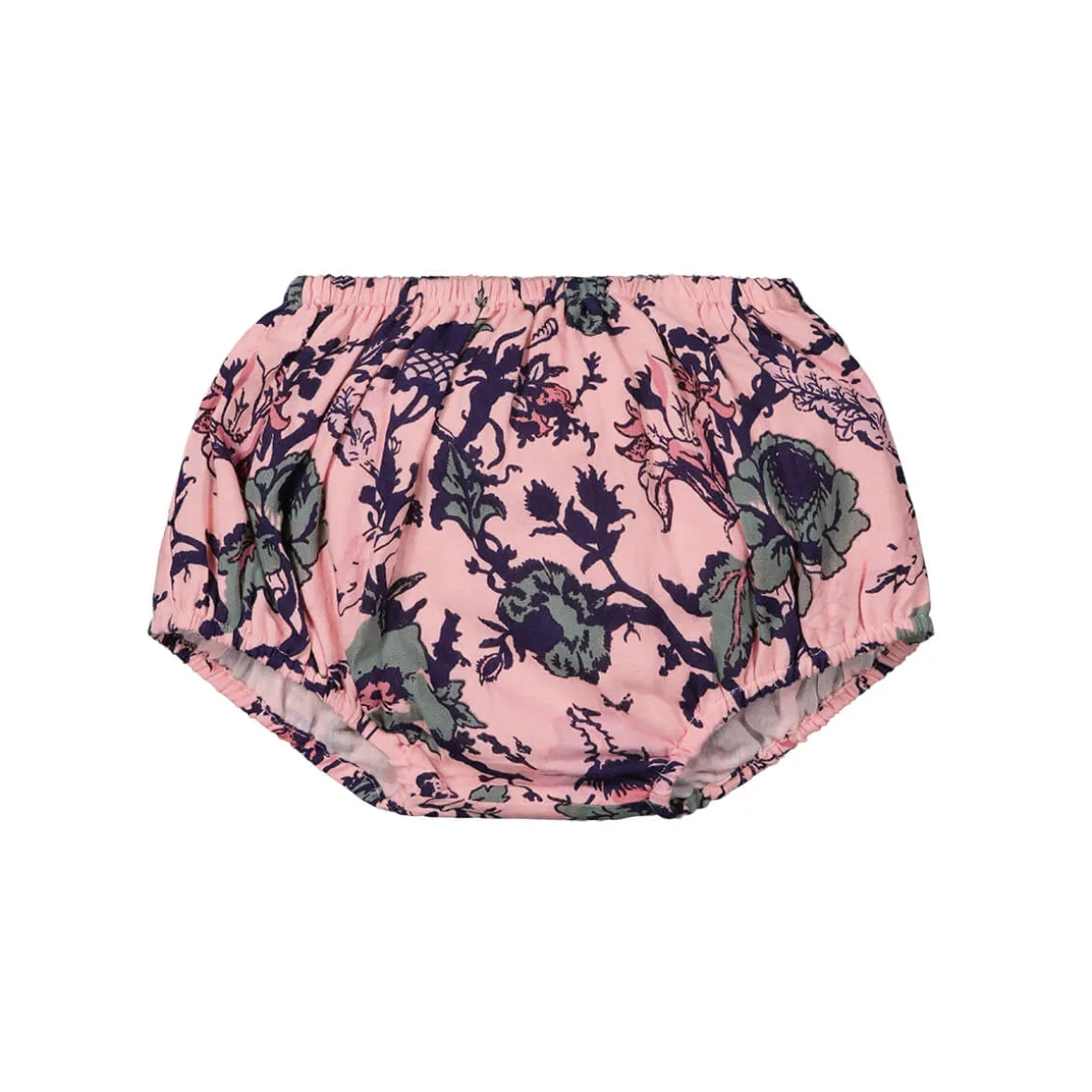 Petra Bloomer in Pink Garden Print by Bachaa - Last One In Stock - 4-5 Years