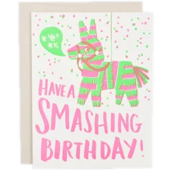 Piñata Greetings Card by Hello! Lucky