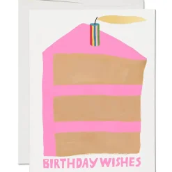 Piece Of Cake Greetings Card by Red Cap Cards