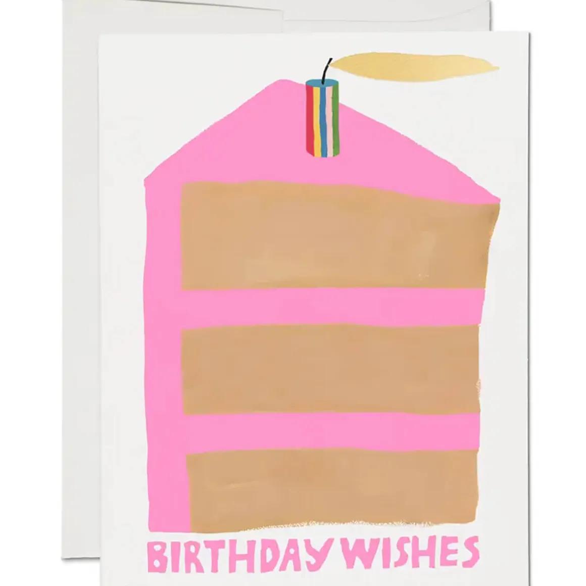 Piece Of Cake Greetings Card by Red Cap Cards