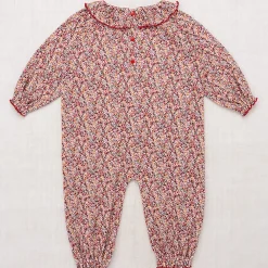 Pierrot Onesie in String Mini Floral by Misha & Puff - Last Ones In Stock - 12-24 Months