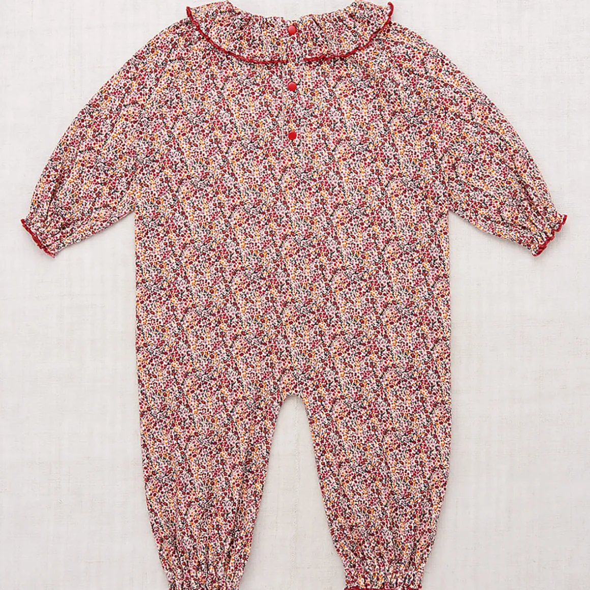 Pierrot Onesie in String Mini Floral by Misha & Puff - Last Ones In Stock - 12-24 Months