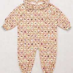 Pierrot Onesie in String Trellis by Misha & Puff