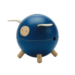 Piggy Bank in Blue by PlanToys