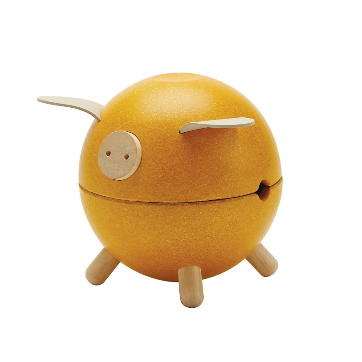 Piggy Bank in Yellow by PlanToys