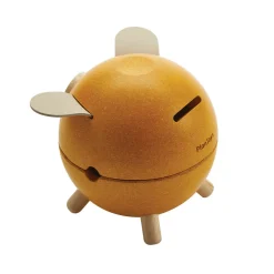 Piggy Bank in Yellow by PlanToys