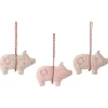 Pig Ornament in 3 Colours by Maileg