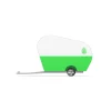 Pinecone Camper Trailer For Mini Candycar By Candylab Toys