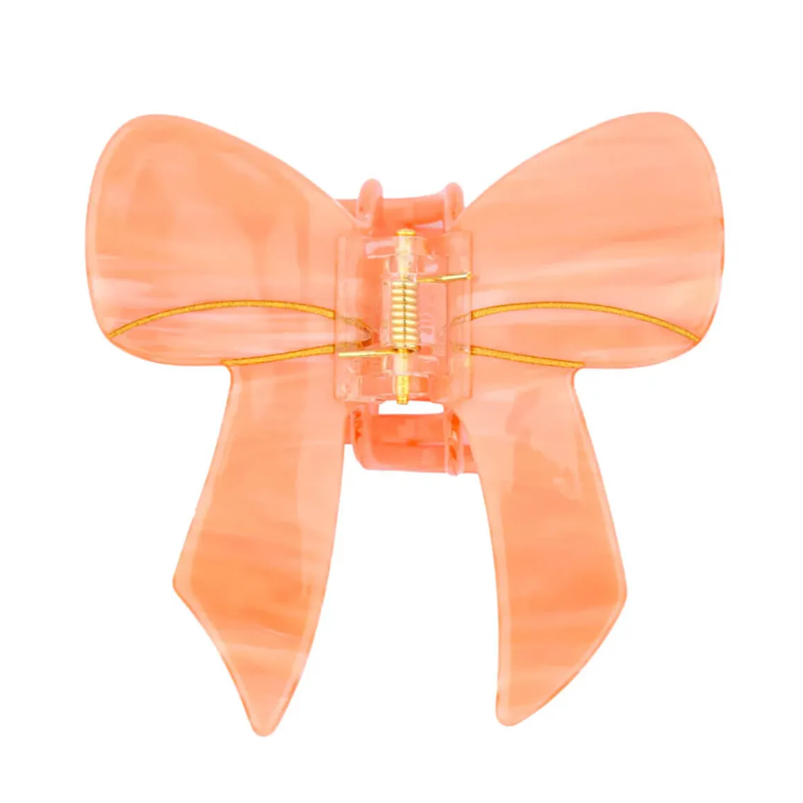 Pink Bow Hair Claw by Coucou Suzette