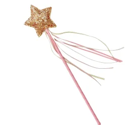Pink Glitter Star Wand by Rockahula